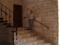 Pasamano en la Cátedra del castillo